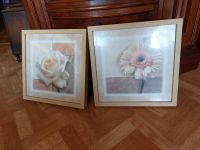 Kunstdruck Bild Poster Blumen Wandbilder Holz 2 St Vintage Hannover - Vahrenwald-List Vorschau