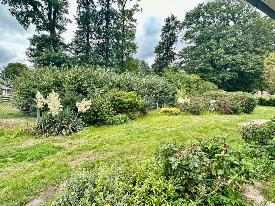 Resthof mit Nebengebäuden und Wiese - Renoviertes Haus in Scheeßel