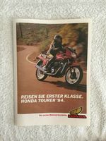 Broschüre/Prospekt Honda Tourer '84 Niedersachsen - Emden Vorschau