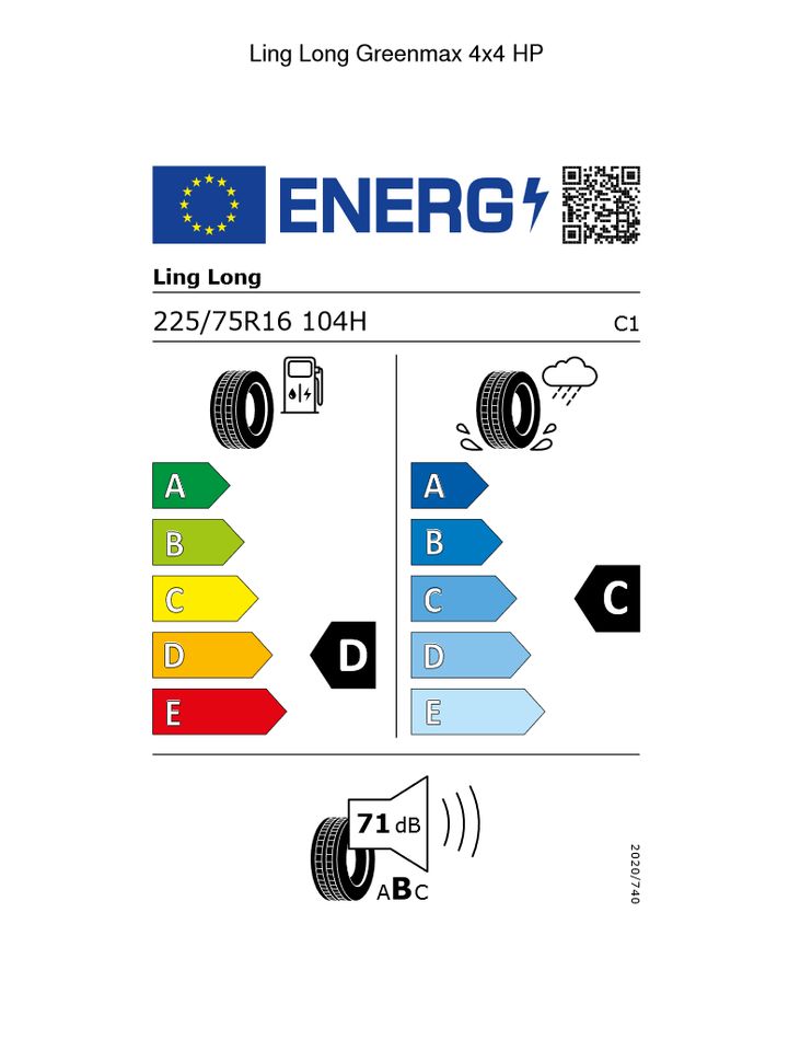 4x Neue Sommerreifen Reifen 225/75 R16 104 H Ling Long Greenmax 4 in Krostitz