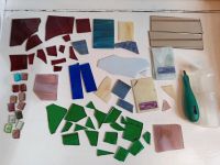 Opalescentglas bunt Glasscherben basteln Glasschneider Nordrhein-Westfalen - Goch Vorschau