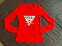 Guess Langarmshirt Gr XS rot Longsleeve Hessen - Wettenberg Vorschau