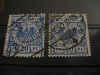 Briefmarken DR Michel Nr. 48ba und Nr 48bb gest. geprüft Baden-Württemberg - Konstanz Vorschau