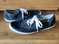 schwarze Turnschuhe Sneaker in Stoff wurden nur zwei bisgetragen Bayern - Nabburg Vorschau