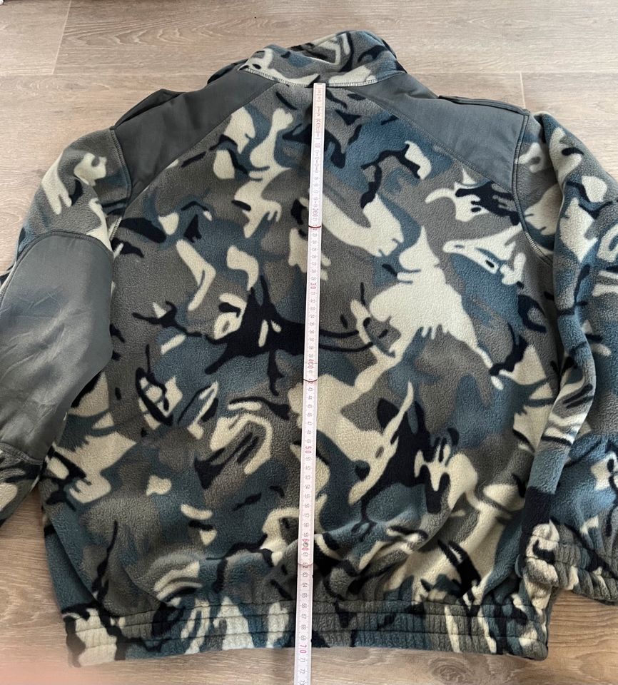 Fleecejacke, Camouflage/ tarn, Gr. XXL in Dülmen