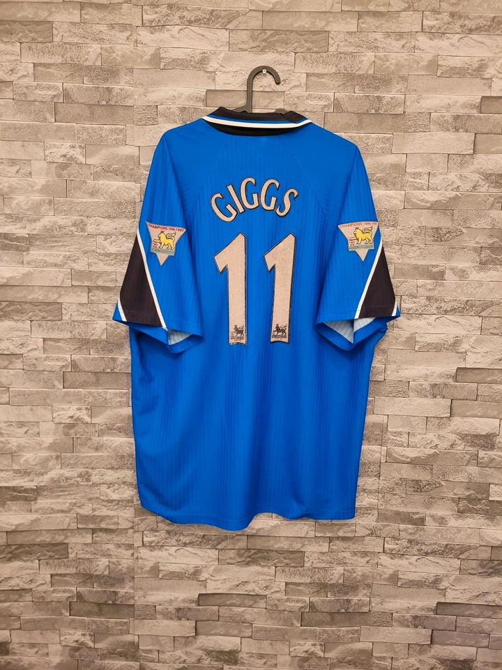 Originales Ryan Giggs Trikot Manchester United Saison 1996/97 in Aschaffenburg