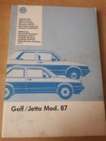 VW Golf II / Jetta II Bildkatalog Ersatzteilkatalog Mod. 87 Sachsen - Klingenthal Vorschau