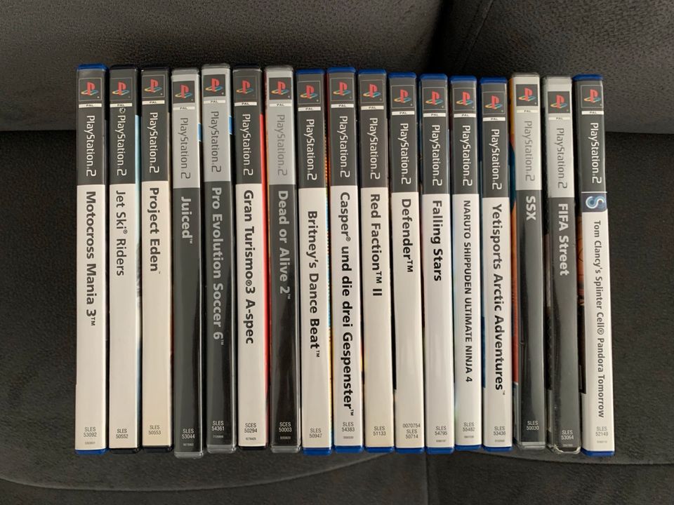 17 x PlayStation 2 Spiele Sony komplett OVP Sammlung in Hamburg