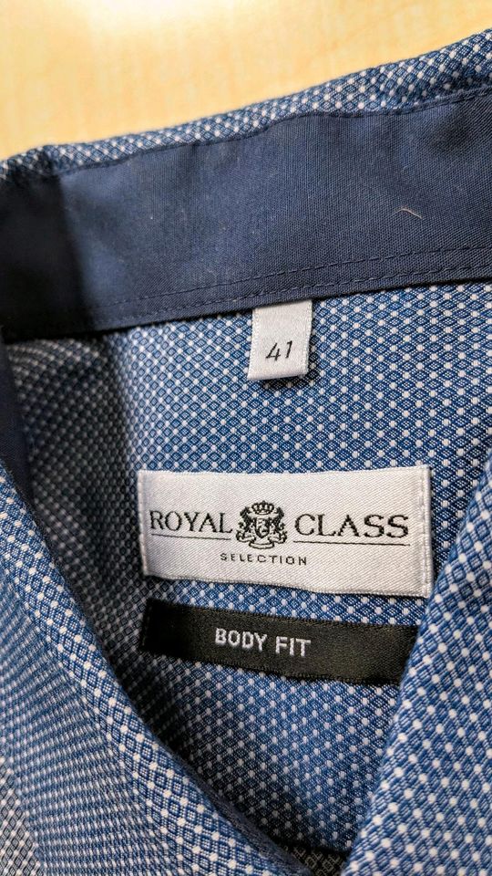 Royal Class Hemd mit schickem Muster in Stuttgart