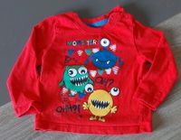 Langarmshirt für kleine Monster Gr. 86-92 Niedersachsen - Brietlingen Vorschau