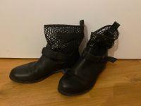 Ausgefallene Stiefeletten, Gr. 40, schwarz Wandsbek - Gartenstadt Vorschau