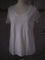 OUI Basic-Shirt T-Shirt v-Ausschnitt Gr. 42 Baumwolle Hessen - Solms Vorschau