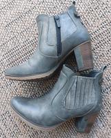 Mustang Stiefeletten Gr.38 Grün-Grau Niedersachsen - Giesen Vorschau