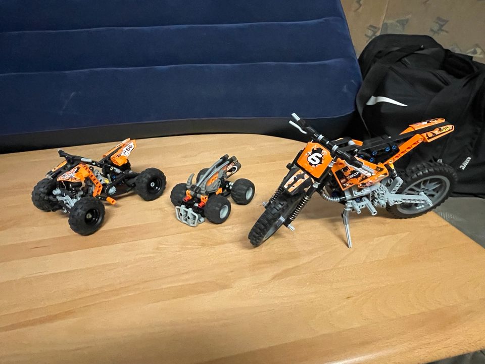 Legotechnik Motorrad und Quad's in Sünching