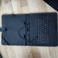 Tablet-Hülle mit USB-Tastatur, Leder-Look Niedersachsen - Langenhagen Vorschau