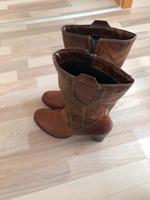Italienische Echtleder Stiefel von Andrea Sabatini Baden-Württemberg - Waiblingen Vorschau