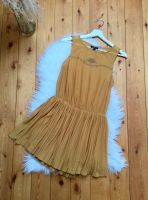 Damen Kleid, Plisseekleid von Top Shop, Honig-Gelb, Größe XS/S Bielefeld - Heepen Vorschau