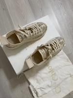 Chloé Sneaker “Nama” Lace – Gr. 37 – Beige / Creme – Fast wie neu Mitte - Wedding Vorschau