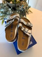 Birkenstock Arizona silver Gr. 39 w. NEU Eimsbüttel - Hamburg Niendorf Vorschau