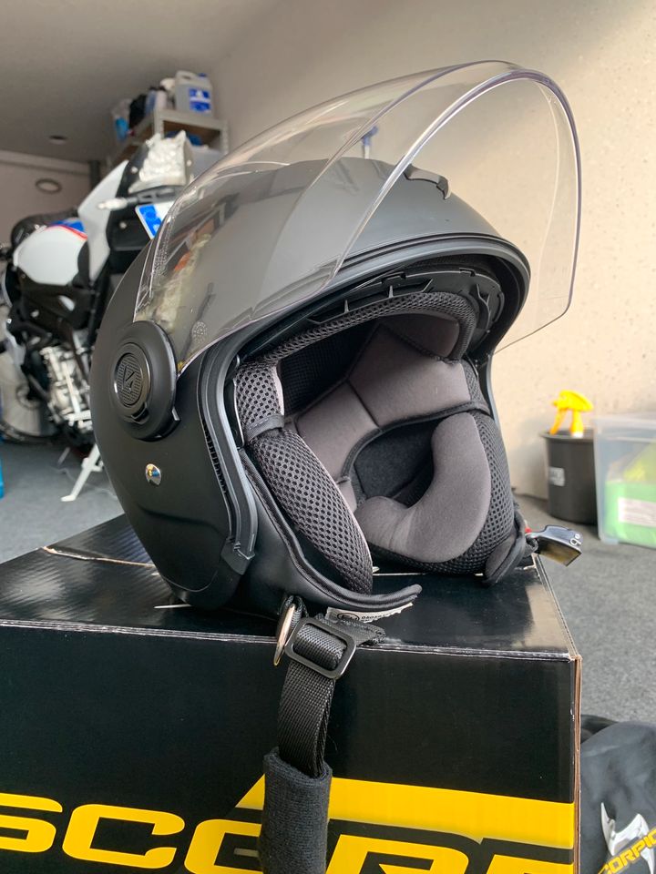 Motorradhelm Scorpion Helm S Exo-City Solid Rollerhelm in Mainz