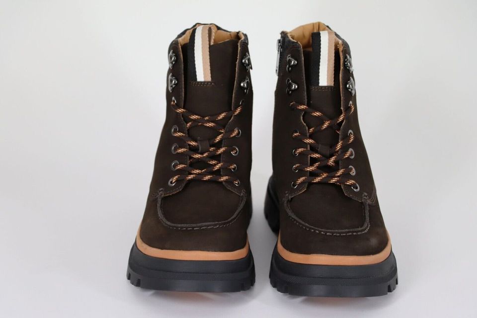 HUGO BOSS BOOTS, Mod. Forster_Halb_nuny, Gr. 42, Dark Brown in Cölbe