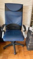 Schreibtischstuhl blau/schwarz Niedersachsen - Wunstorf Vorschau