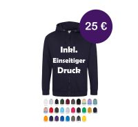 Hoodie Mit Reißverschluss (M/F/K) Bedrucken lassen Baden-Württemberg - Binau Vorschau