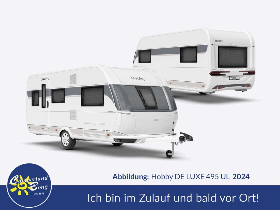 Hobby De Luxe 495 UL Modell 2024,1800 kg in Rheinbach