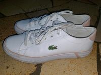 Lacoste Sneaker 37 Schuhe Halbschuhe weiß rose Bayern - Fürstenfeldbruck Vorschau