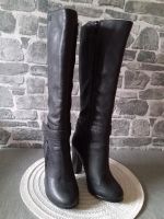 Schicke schwarze Stiefel, Gr. 37,5 Hessen - Kirchhain Vorschau