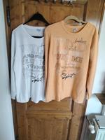 Soccx Pullover 40 42 L weiß Orange Oberteil einzeln/Set Nordrhein-Westfalen - Marienmünster Vorschau