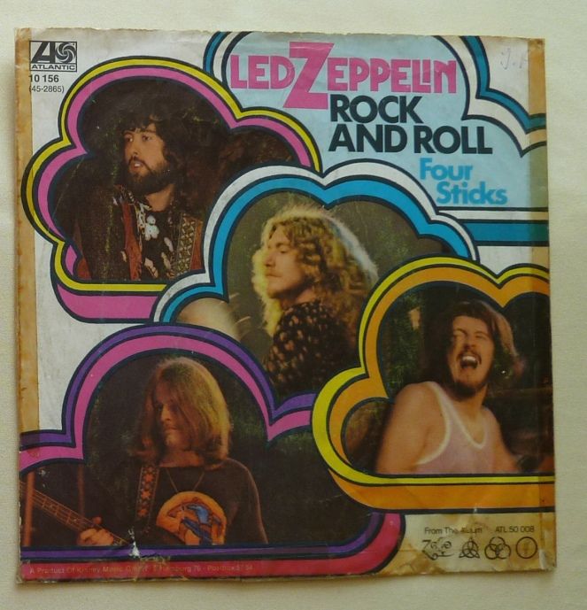 Led Zeppelin - Black Dog - Rock and Roll - Single 7" Leerhüllen in Obertshausen