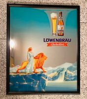 Werbespiegel Löwenbräu Alkoholfrei, Vintage 44x54cm Bayern - Weiden (Oberpfalz) Vorschau