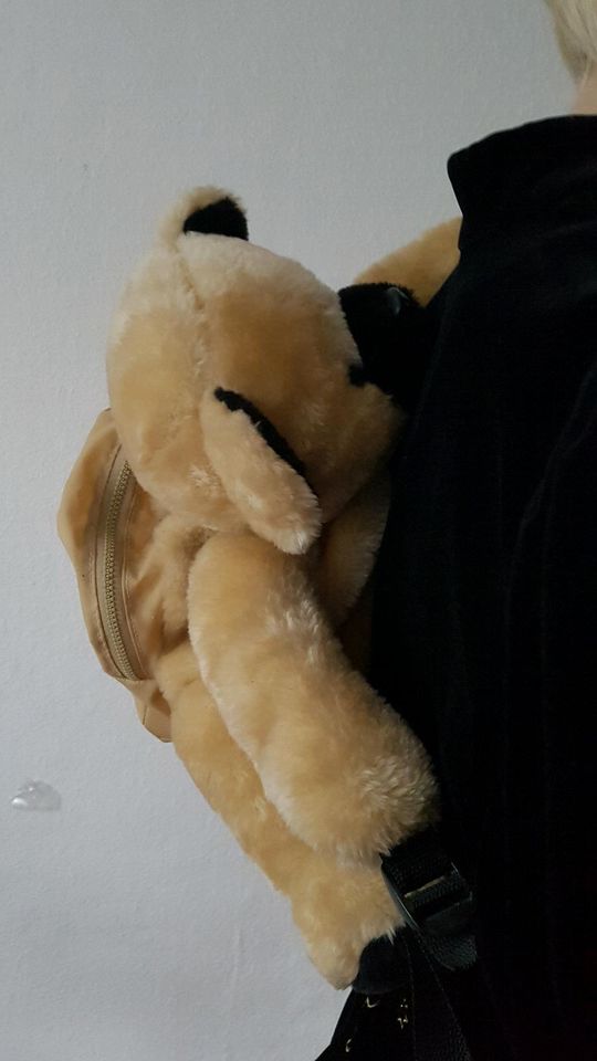 Kinder-Rucksack / Plüsch-Rucksack Teddybär in Aerzen