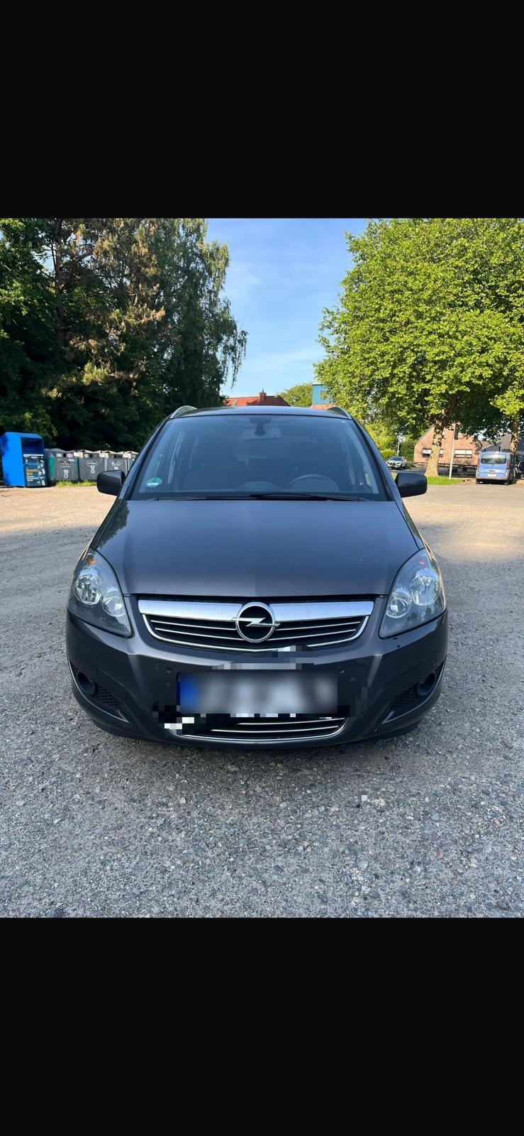 Abbildung des Autos Opel Zafira 1,6 mit Erdg…