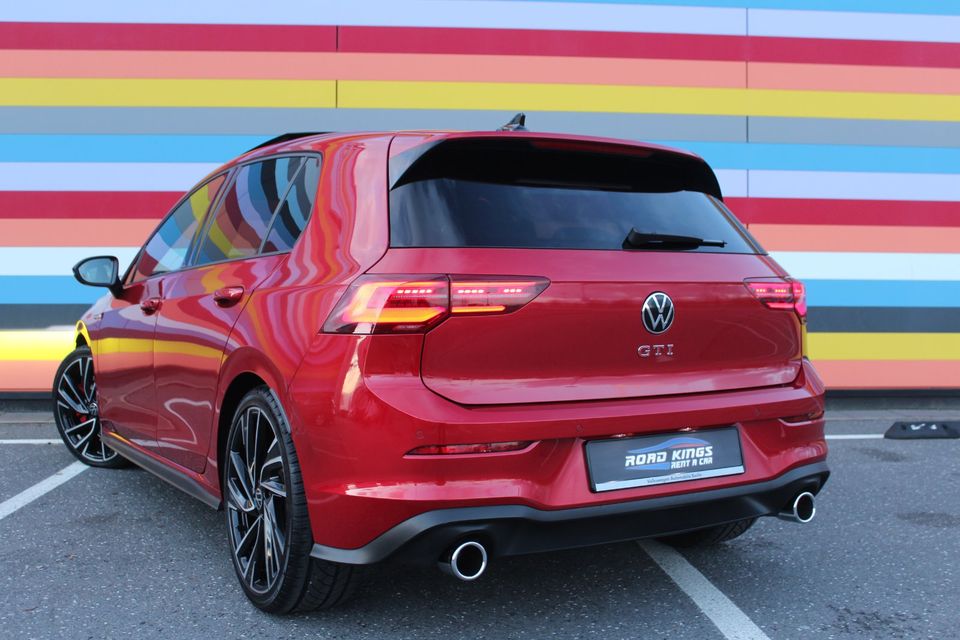 VW GOLF 8 GTI Mietwagen Autovermietung Automieten in Berlin