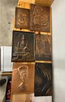6x Kupferstich Wandbild Alt Antik Konvolut Russisch DDR Pharao Brandenburg - Kolkwitz Vorschau