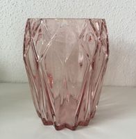 DEPOT Plissee Vase rosé Windlicht Dekoglas scandi neu Rosen Bayern - Augsburg Vorschau