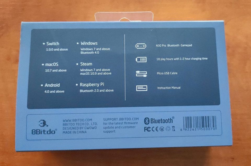 Controller N30 Pro Bluetooth Gamepad Switch Windows Android macOS in Berlin