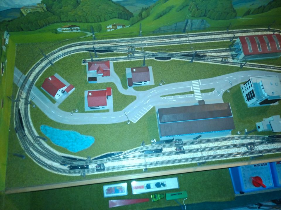 Märklin Z Modelleisenbahn Anlage 1,23m x 0,62m in Satzung Stadt Marienberg