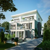 Dreigeschossige Doppelhaushälfte mit zwei Balkonen und 170qm - Neu bauen mit Festpreisgarantie! Hessen - Ranstadt Vorschau
