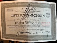 Allianz Aktie / Interims-Schein über 1000 Mark von 1923 Sachsen - Taucha Vorschau