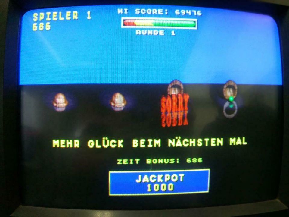 Touch Master, Spielautomat in Zielitz