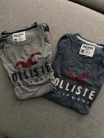 T-Shirt / Hollister/ 2 Stück/ grau und blau Walle - Handelshäfen Vorschau