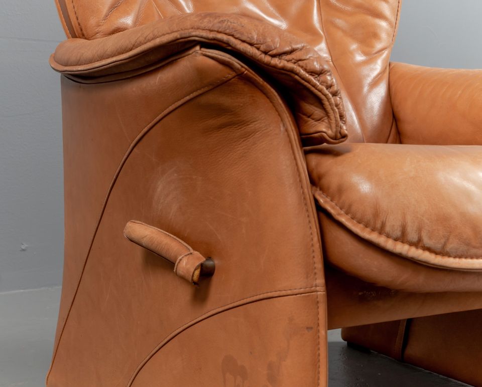 Vintage Leather Armchair by Söderberg, Sweden in Köln