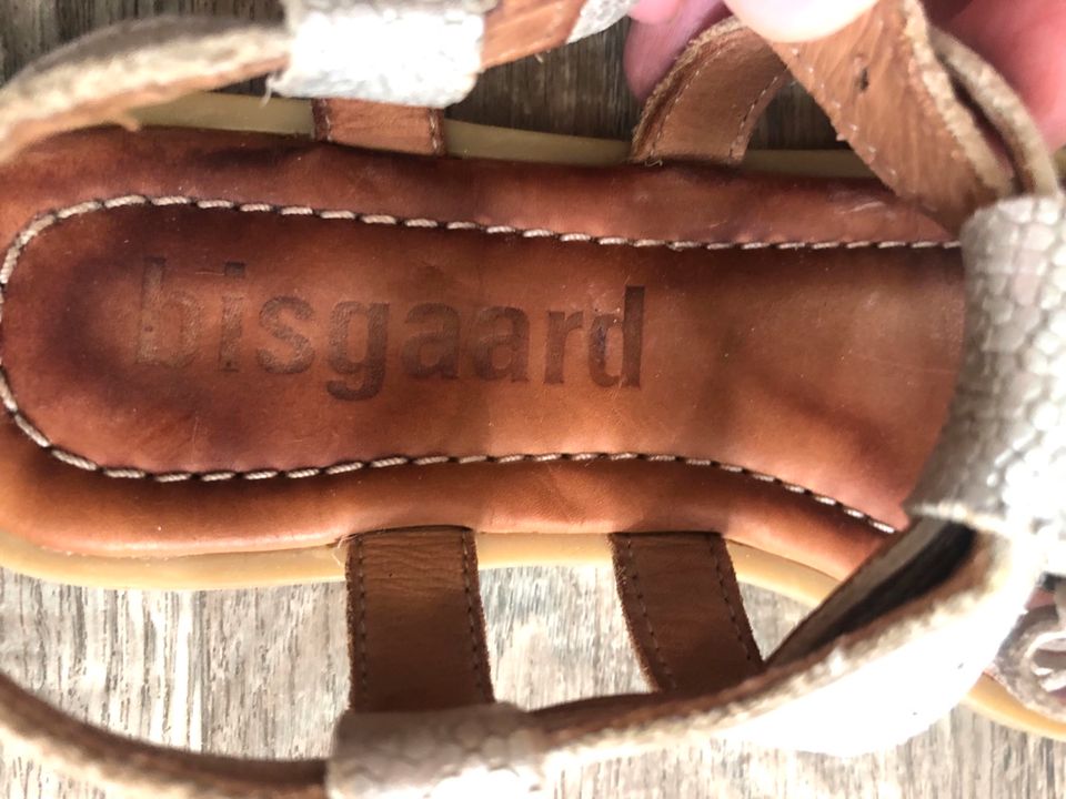 Bisgaard Echte Leder Sandalen Gr.37 Gold Festpreis! in Kaiserslautern