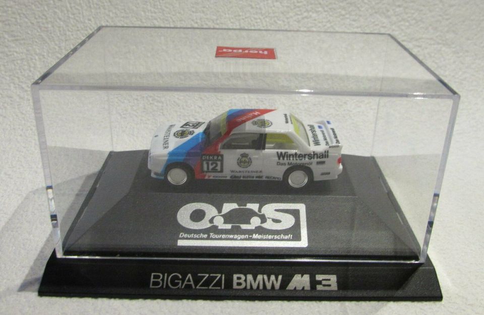 Herpa 3532 Bigazzi BMW M3 Armin Hahne Nr. 12 Spur H0 in Berlin