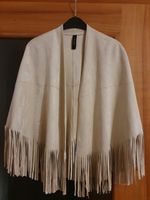 Marc Cain Cape Poncho samtweich creme Fransen Lederoptik Gr.N1 Bayern - Gars am Inn Vorschau