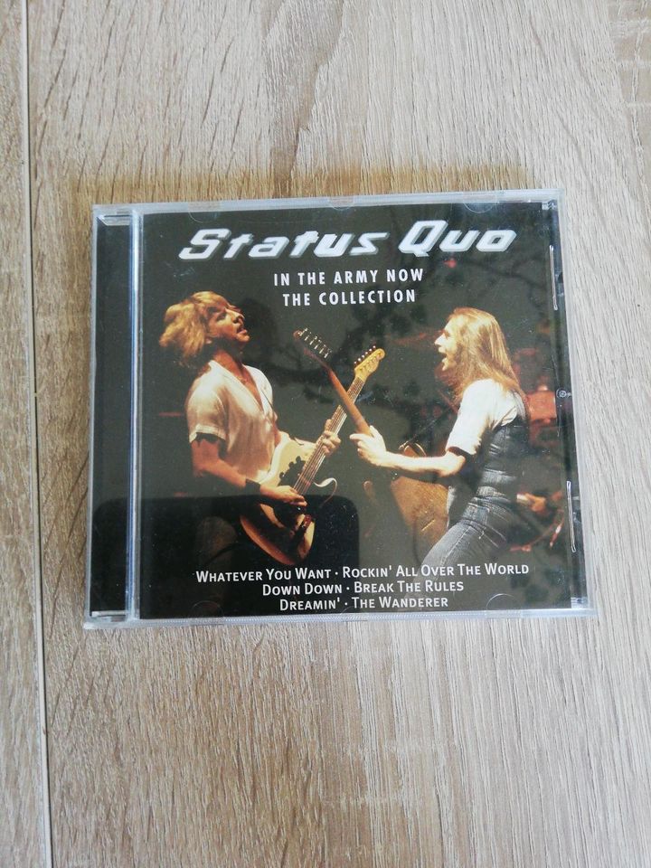 CD status quo / in the army now collection in Ahrensburg