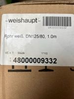 Weishaupt Abgasrohr Rohr Weiß DN25/80 1m Nordrhein-Westfalen - Vettweiß Vorschau